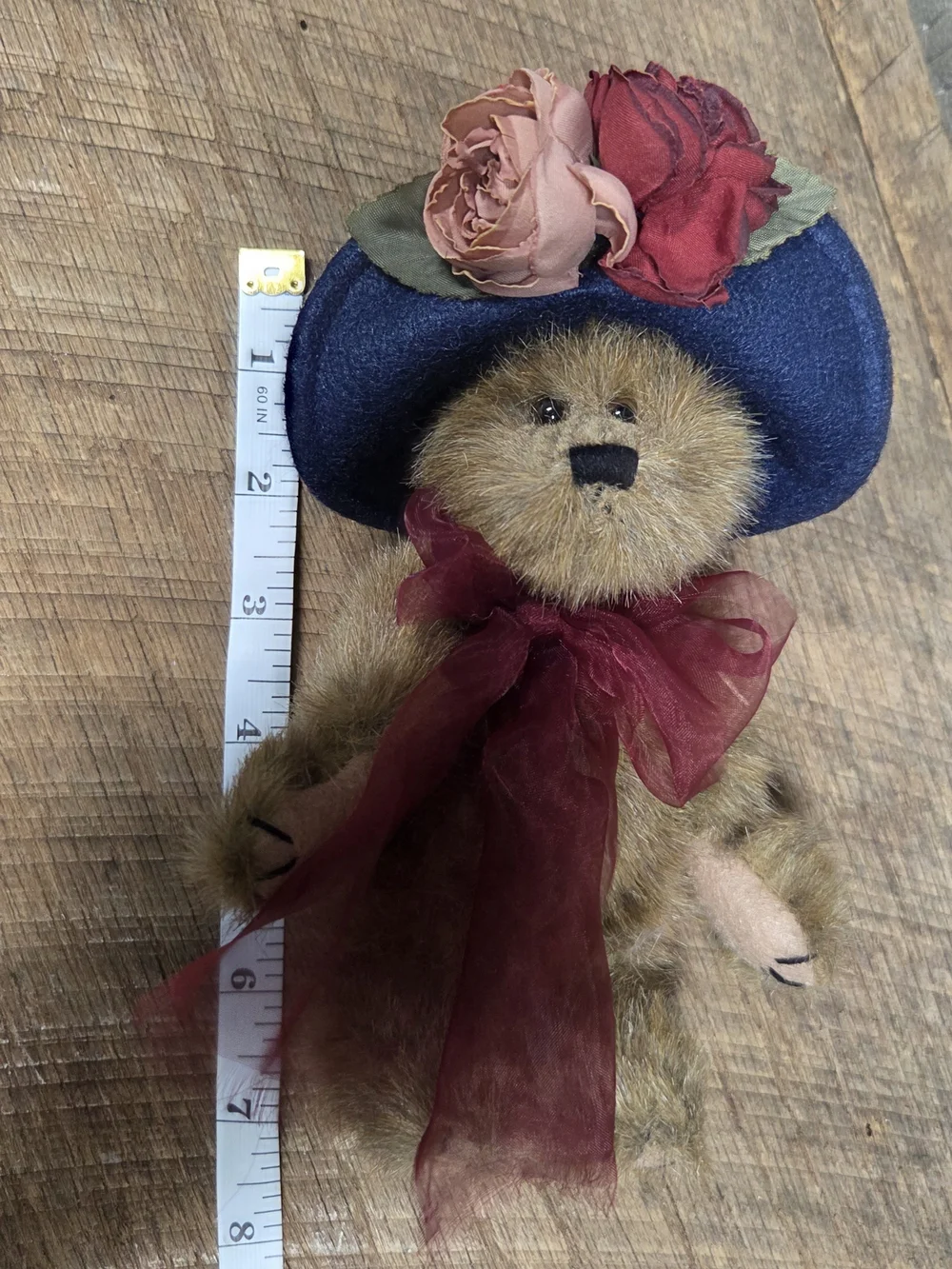 Vintage Boyds Bears Aunt Yvonne Dubeary Plush Jointed Teddy Bear Style 918450